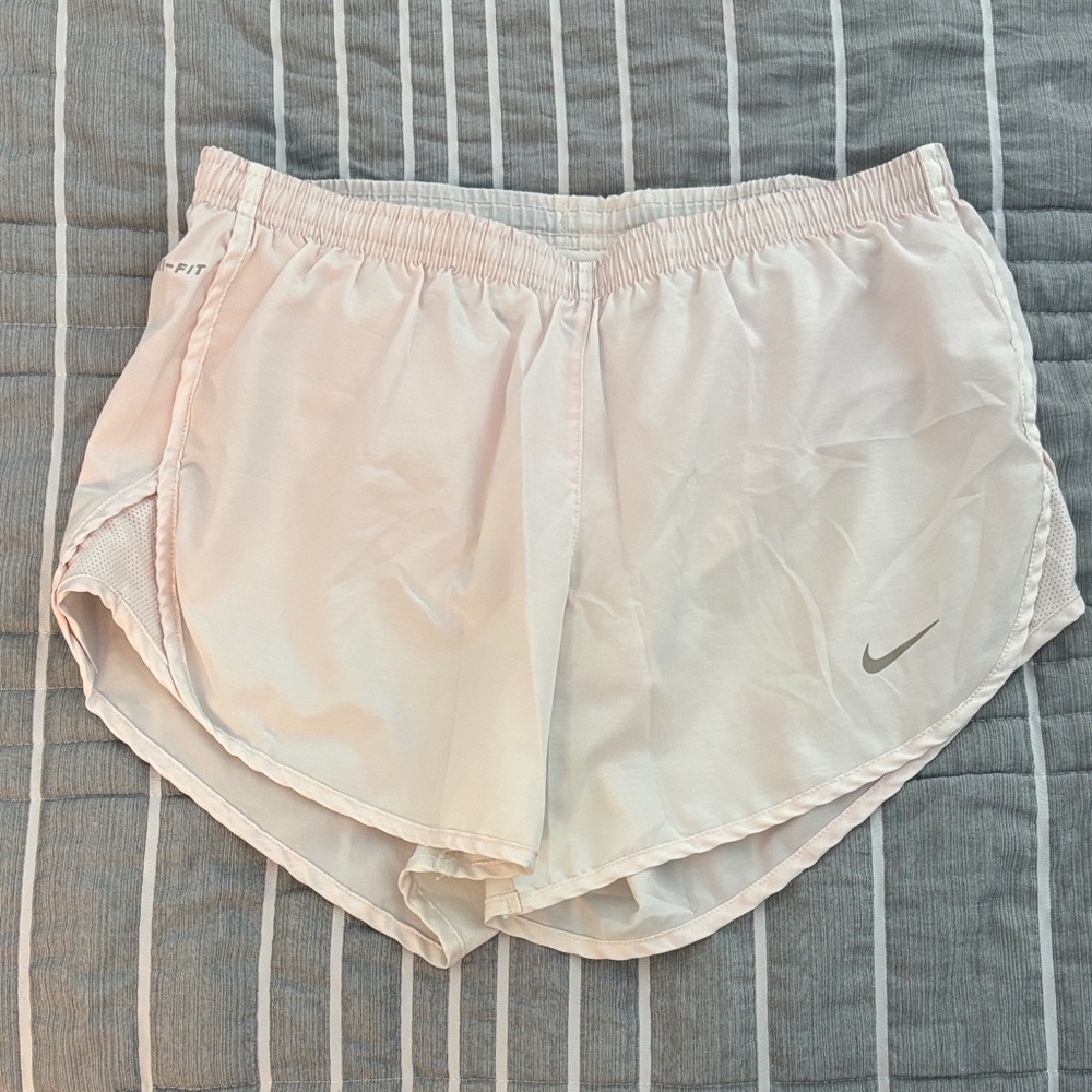 Nike Women's White Athletic Shorts